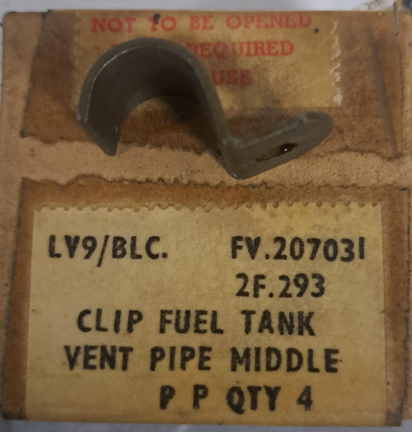 Austin Champ Fuel Tank Vent Pipe Clip FV207031 (box of 4)