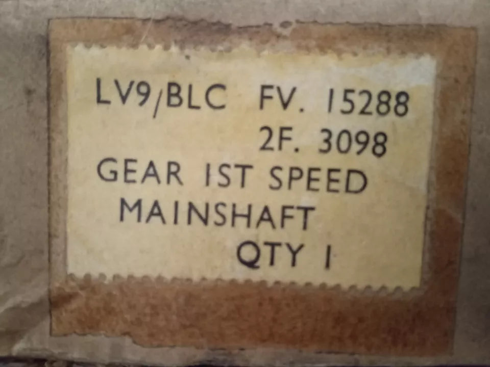 Austin Champ 1st Gear Mainshaft